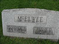 McElwee, Frank D. and Florence R